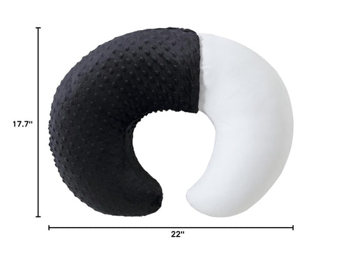 Nursing Pillow Cover, Breastfeeding Pillow Slipcover Snugly Fits for Nursing Pillow for Baby Boys and Girls, Premium