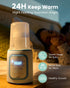 8-in-1 Grownsy Bottle Warmer, Fast Baby Milk Warmer with Timer for Breastmilk or Formula, Accurate Temperature Control