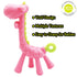 Stand-Up Teething Toys for Babies 0-12 Months, Teethers with 2 Baby Fruit Feeders and 4 Baby Teether, BPA Free