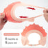 FUNUPUP Baby Shower Cap for Kids, Adjustable Toddler Hair Washing Shield Bathing Cap Baby Shower Visor Shampoo Cap