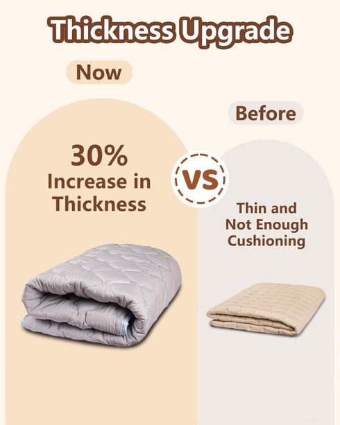 71x79 Baby Play Mat, Mat with Super Soft Touch, Activity Mat with Upgraded Anti-Slip Bottom, Machine Washable Crawling