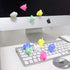 Unicorn Mochi Squishy Hand Toys - Mini Mochi Squishies Squeeze Toy Birthday Party Favors for Kids, Pack of 10