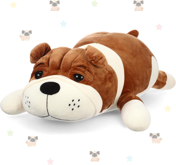 Vertintong 23.6" Soft Dog Plush - Huggable Stuffed Animal Pillow for Kids Birthday