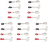 VBESTLIFE Dollhouse Repair Tools, 20pcs Mini Dollhouse Wrench Hammer Kit