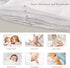 100% 6 (10-35 lbs)(6ply 6 Count 01) Fasoar Cotton Prefold Cloth Diapers - Unbleached Premium Cotton, Ply Baby Washable