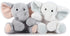 TCBunny Baby Elephant Bedtime Stuffed Animal Plush Toy Gift, 11", Kids, Amy (White)