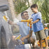 YEIBOBO Kids Water Pressure Washer Tools, Car Wash Gun with Scraper and Sponge for Pretend Play