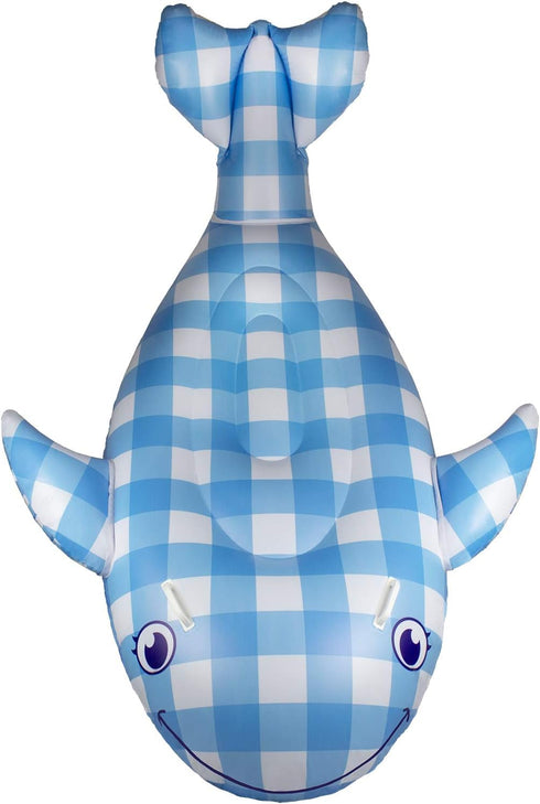 Swimming 86 53 Poolmaster Willy The Whale Pool Float Rider, Whale Long x Wide, deflated
