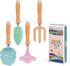 Toddler Gardening Tools Set for Kids 2-5 Years, 4pcs Outdoor Sand &