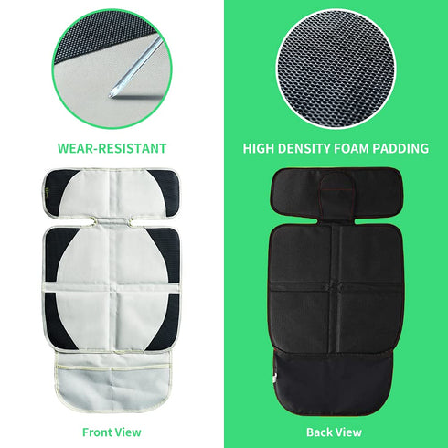 FASITE Car Seat Protector for Baby Child Car Seats - Auto Seat Cover Mat,Protective Non-Slip Waterproof Car Seat Cover