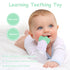 2Pack Silicone Teething Mitt for Infants, Soothing Pain Relief, Safe Teething Toys for 0-12 Months, Prevent Scratches