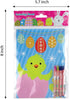 12 48 TINYMILLS Easter Coloring Books with Party Favors with Books and Crayons,Easter Prizes, Favor Bag Easter Basket
