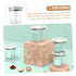 KOMBIUDA Portable Formula Dispenser Box Milk Powder Storage Container for Travel Safe Microwave Refrigerator Use Easy