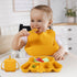 BXLL Set 10 Sets Silicone Baby Feeding Pcs Baby Led Weaning Supplies Suction Bowl Divided Plate Baby Bibs Fruit feeder