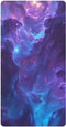 Bseiialft Purple Blue Galaxy Space Crib Sheets for Boys Girls Soft and Breathable