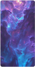Bseiialft Purple Blue Galaxy Space Crib Sheets for Boys Girls Soft and Breathable