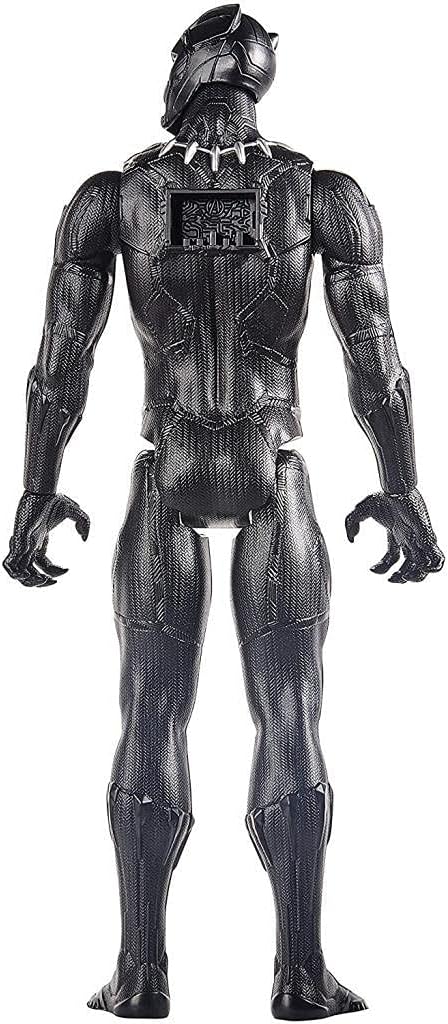 Marvel Titan Hero Series Black Panther Action Figure, 30 Cm Toy for Children Aged 4 Years and Up, Inspired Universe