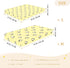 miaozhen 1 Pack 52x28 Cotton Crib Sheets for Baby Boys Girls Soft Comfy Cute Animal Penguin Pastel Yellow Toddler