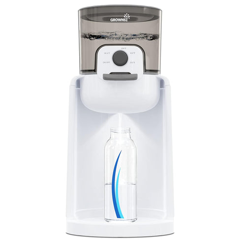 GROWNSY Instant Baby Bottle Warmer, Precise 4 Temperatures Control | Night Light,