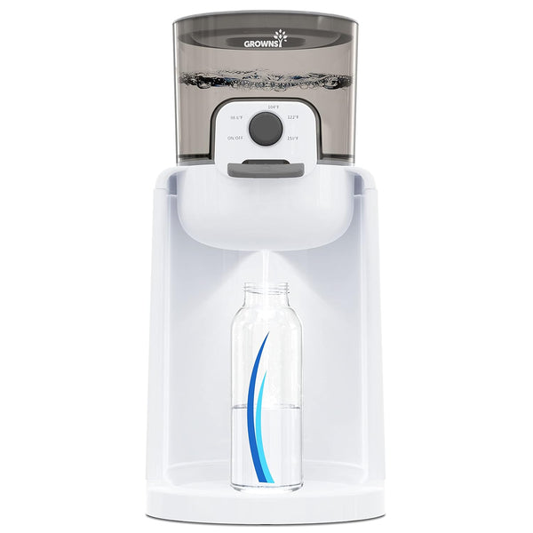 GROWNSY Instant Baby Bottle Warmer, Precise 4 Temperatures Control | Night Light,