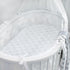 (32"x17") 2 Pack Bassinet Mattress Pad Cover Fit for Hourglass/Oval Bassinet Mattress, Waterproof Bassinet Mattress