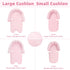 2 1 0-12 SWESEN Infant Car Seat Insert & Strap Covers, Car Seat Head Support for Baby Girls Boys, in Breathable Air