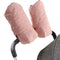 Zsedrut Stroller Gloves Universal Winter Anti-Freeze Stroller Mittens Water Repellent Hand Warmer