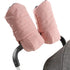 Zsedrut Stroller Gloves Universal Winter Anti-Freeze Stroller Mittens Water Repellent Hand Warmer