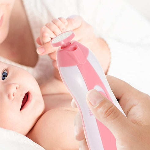 Trimmer Vaguelly Boy Girl's Nail Electric Nail File Multi-Head Polisher Safe Easy to Use for Travel