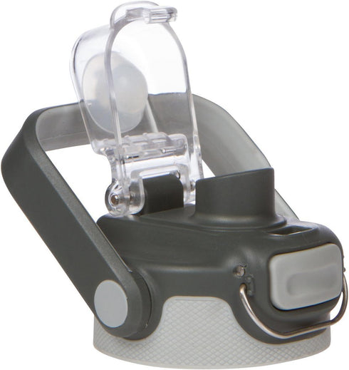 Healthy Human FLIP N SIP Lid - Leak-Proof Water Bottle Cap, Dishwasher Safe with Snap Metal Clip