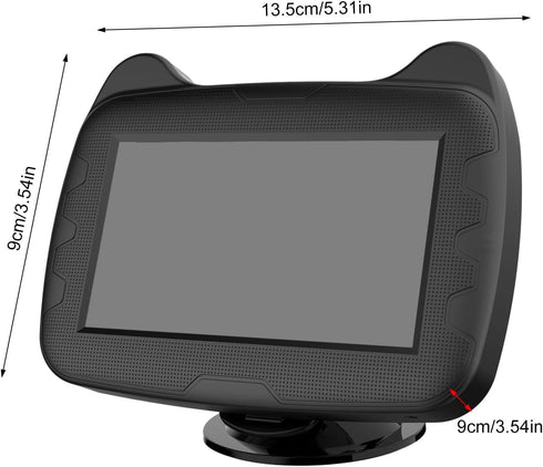Shkalacar 4.3" 1080P Baby Car Mirror Camera with Night Vision Wide View Auto IR Cut for Observing Baby in Car Seat Crib