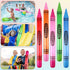 craftshou 20 42" Supplies,5 Pcs Tall Inflatable Crayons Large Blow up Crayons Jumbo Decorations Giant Prop for Birthday