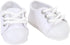 Sophia's 14.5" Doll Shoes Set - Faux Pink Leather Dress Shoes & White All-Star Canvas Sneakers