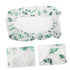 TOYANDONA Changing Table Pad Removable and Washable Nursery Essential for Home and Daycare Gentle Knitted Leaves