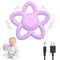 Mukoiber Vibrating Teether for Baby - Dual Use Vibrating Soother for 3-6 Months/6-18