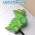 Interactive Dinosaur Toy Car with Smart Follow Ball, Gesture Control, Rechargeable Dino Toys for 3 Year Old Boys and