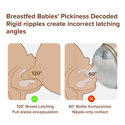 Nipple(7-10 Months),8oz1pack Thyseed Silicone Natural Breast-Like Bottle