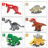 Sets,12 Pack 6 1 Sets, Mini Building Block Dinosaur Toys Building Blocks, in STEM Toys Eggs Building Party Favors