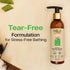 HERBY ANGEL Amla, 200ml Organic Baby Hair Cleanser with Licorice & Saffron, Ultra Gentle Tear Free Shampoo