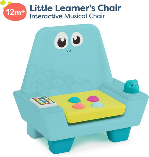 B. toys Interactive Musical Chair for Little Learners, Developmental Toy for Kids, Toddler Chair with Activities