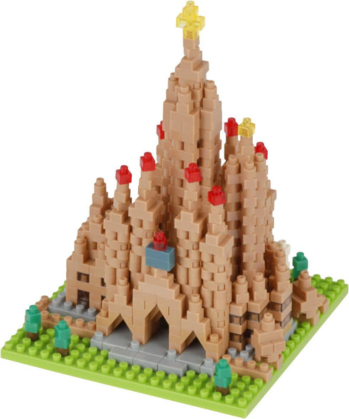 nanoblock - Sagrada Familia Building Kit, World Famous Buildings, Sight to See Series