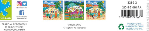 Ceaco - Happy Camper - Lake Camper Oversized 300 Piece Jigsaw Puzzle