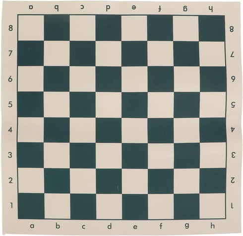 Alomejor Portable Chess Board, 34.5x34.5cm PVC Soft Tournament Chess Set for Travel Camping