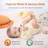 GANDIKIDS BABY PRODUCTS Set 3 Set 4 Baby Silicone Teething Ring Teether Gift for Boys and Girls Over Months Soothes