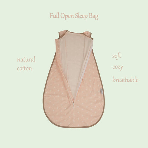 Baby Sleep Sack Natural Cotton Toddler Wearable Blanket 2-3T 36 Months Sleeveless 4 Season Lightweight Unisex 18-24M Tog 1.0 Sleeping Bag Large Transition Kid Soft Cosy