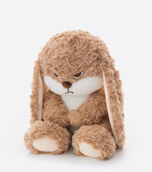 12.7 inch ZEIO Bunny Stuffed Animals, Soft & Cute Rabbit Plush Toys, Grumpy Bunny Plush, Rabbit Stuffed Animal, Perfect