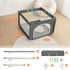 COMOMY Playpens for Babies and Toddlers, Small Baby Play Pens, Activity Center, Non-Slip Baby Fence, Indoor & Outdoor