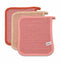 Kestel Baby Washcloths, 3-Pack, 100% Cotton Soft Absorbent, 6-Layer Muslin Wash Cloths and