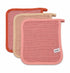 Kestel Baby Washcloths, 3-Pack, 100% Cotton Soft Absorbent, 6-Layer Muslin Wash Cloths and