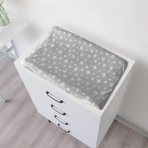 4 Pack, 32"x16" Cozy 4-Pack Changing Pad Cover for Boys Lovely Print Soft Unisex Diaper Change Table Sheets, Fit
